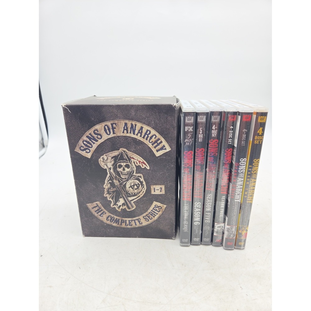Sons of Anarchy: The Complete Series Seasons 2-7 (DVD, Box Set) New - SEE NOTES